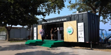 Gemlik Belediyesi’nden Kumlaya halk büfe