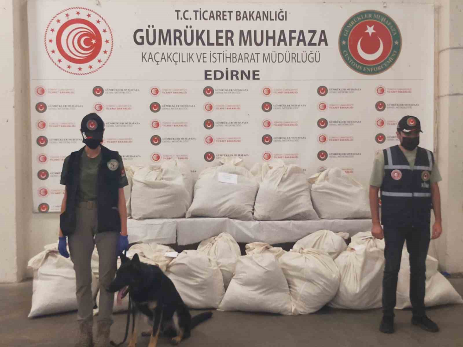 Kapıkule’de uyuşturucuya büyük darbe