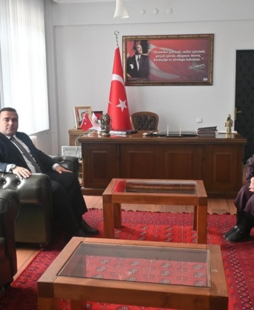 İnhisar Kaymakamı Mücahit Ünal’a hayırlı olsun ziyaretleri sürüyor