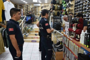 Pendik’te orman yangınlarına karşı patlayıcı ve yanıcı madde satışına yönelik sıkı denetim