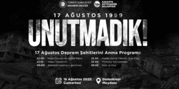 Depremin 26. yılı Demokrasi Meydanı’nda anılacak