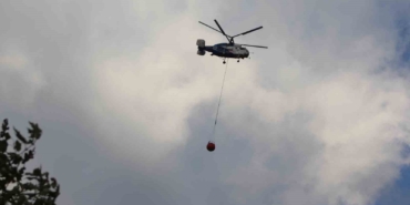 Tekirdağ’da orman yangınında soğutma çalışmaları sürüyor