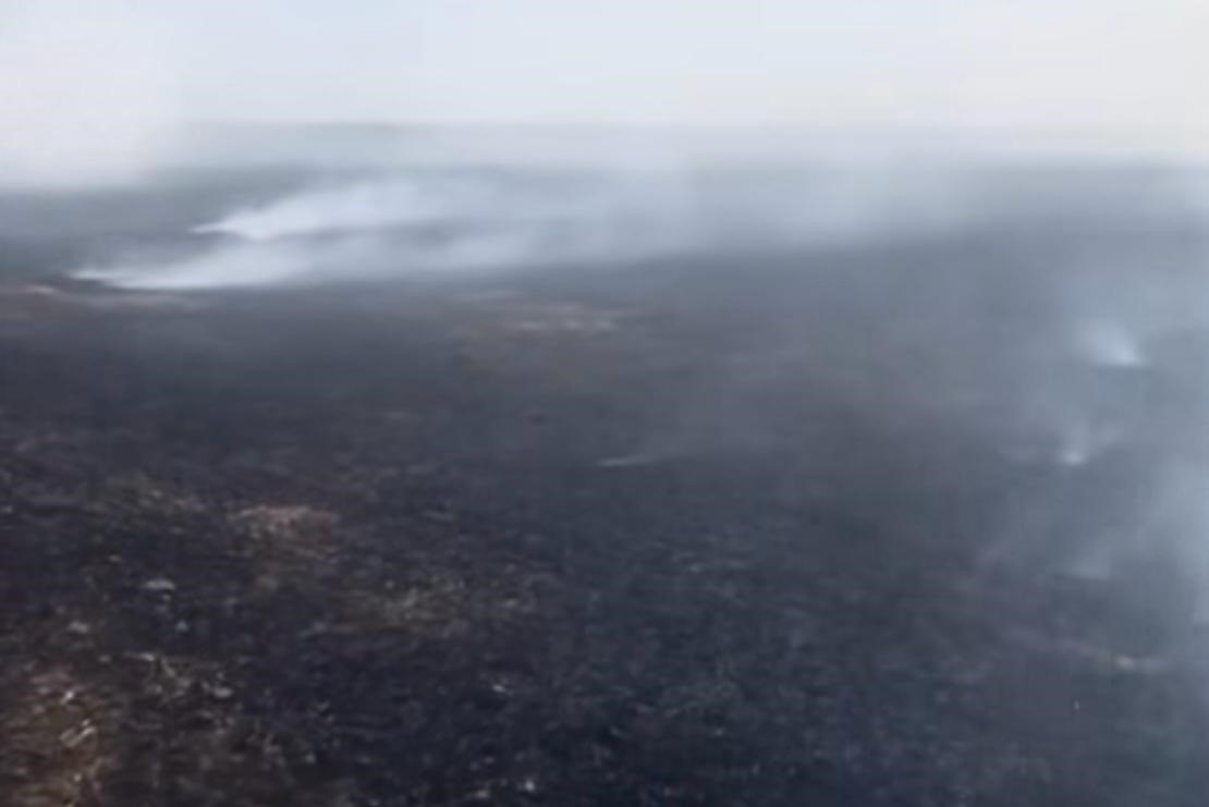 Hayrabolu’da anız yangını kontrol altına alındı