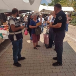 Tekirdağ’da telefon dolandırıcılığına karşı broşür dağıtıldı