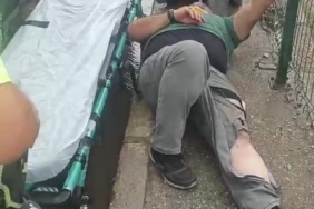 2 otomobil kazaya karıştı: Yaya ve sürücü yaralandı