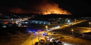 Edirne’de orman yangını: Alevlerin evlere sıçramasına ramak kaldı