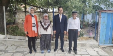 Yeni kaymakamdan ilk ziyaret gazilere