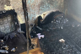 Erdek’te ev yangını kısa sürede söndürüldü