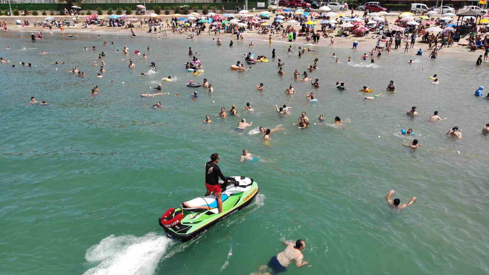 Kocaeli sahillerinde bir haftada 179 kişi boğulmaktan kurtarıldı