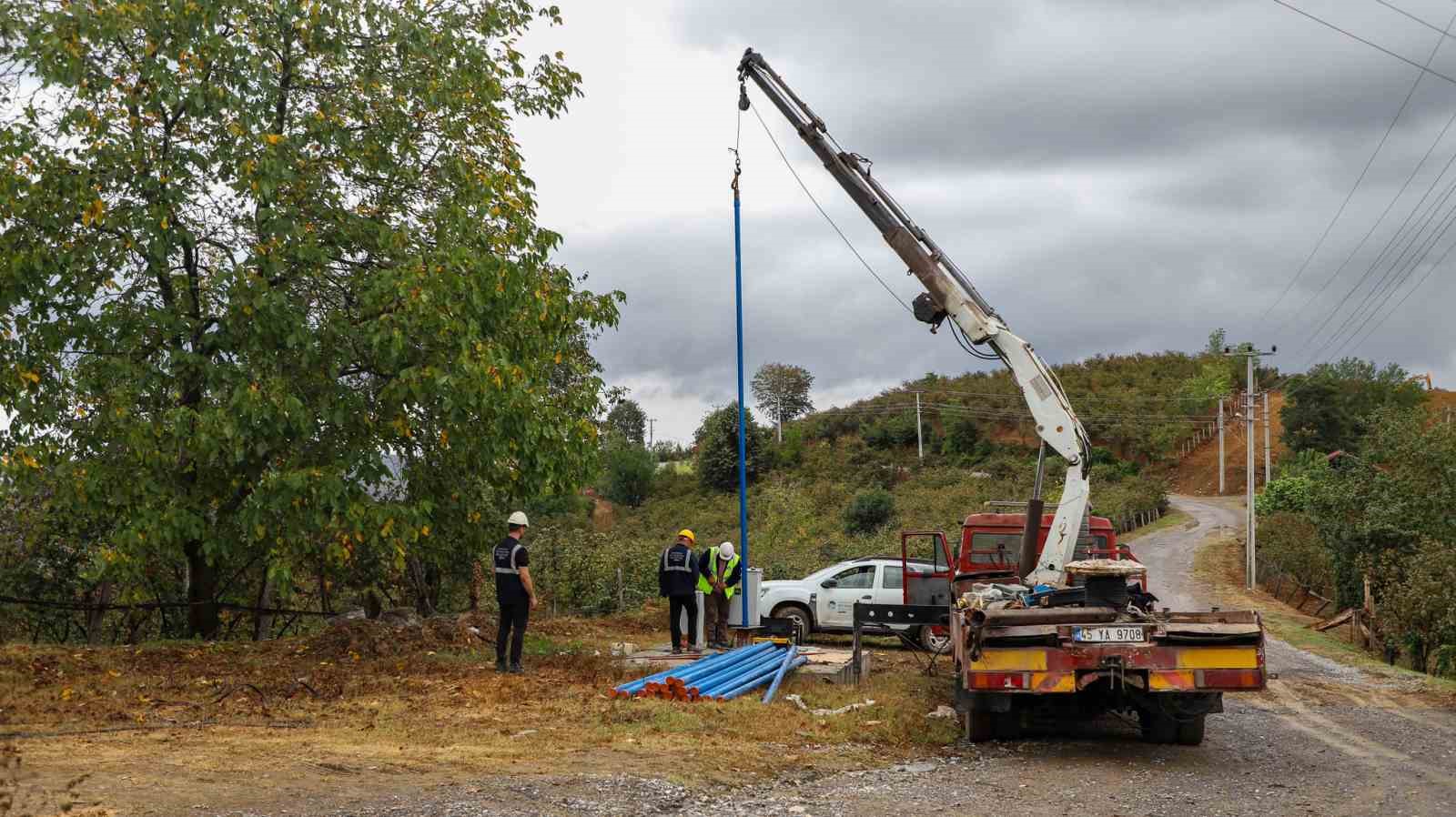 Karasu ve Kocaali’ye 3 yeni içme suyu kaynağı