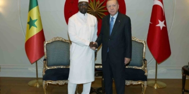 Cumhurbaşkanı Erdoğan, Senegal Başbakanı Sonko’yu kabul etti