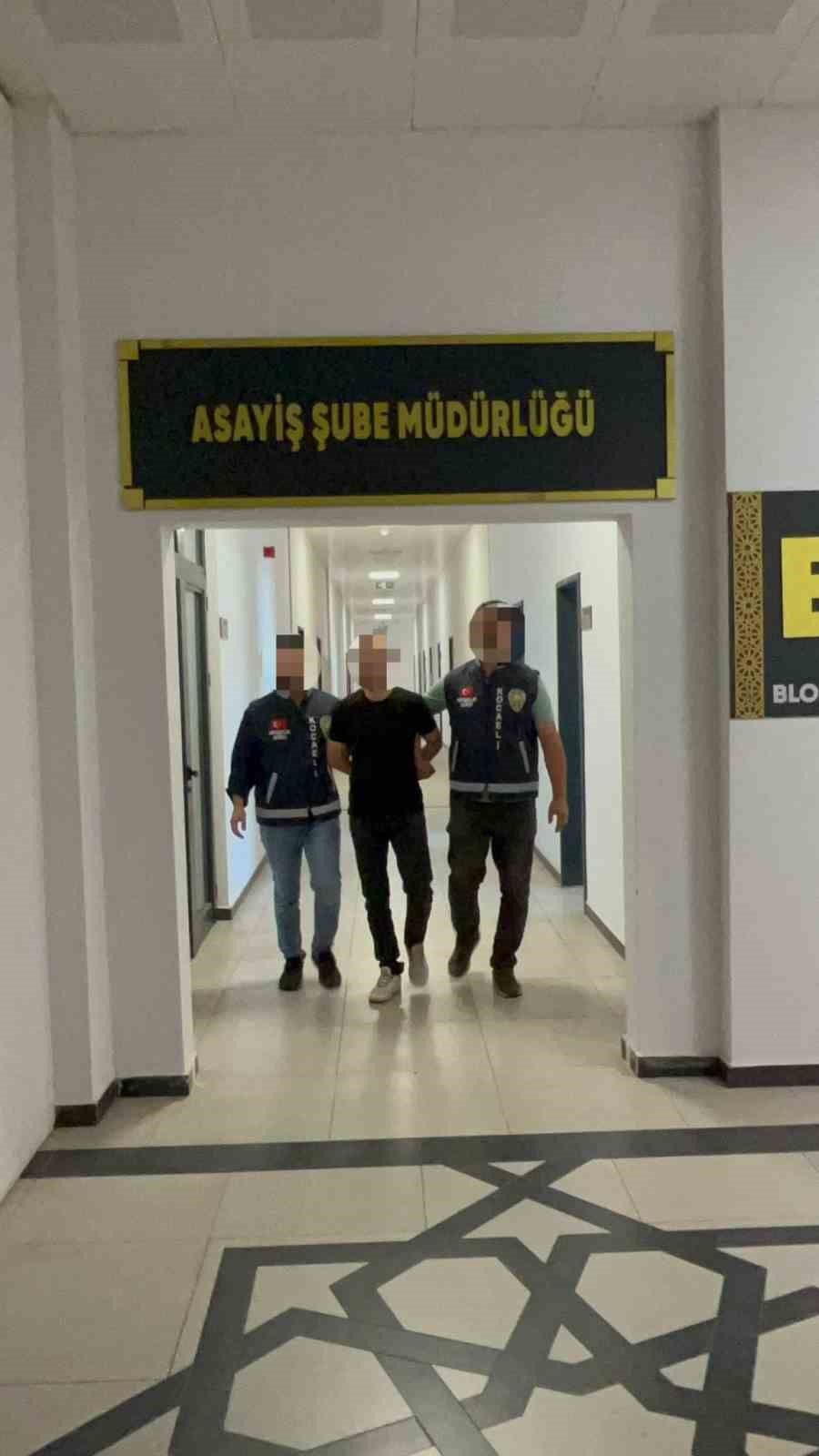 İzmit’te 550 bin TL değerinde kablo çalan şüpheli yakalandı