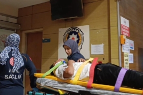 İnegöl’de balkondan düşen çocuk hastaneye kaldırıldı