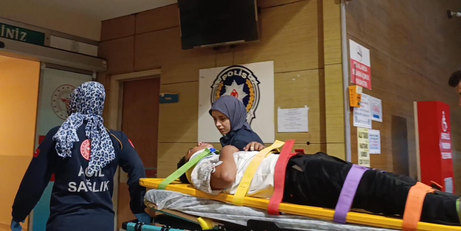 İnegöl’de balkondan düşen çocuk hastaneye kaldırıldı