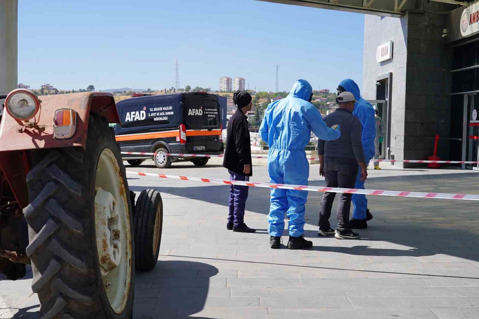 Bilecik Eğitim ve Araştırma Hastanesinde KBRN tatbikatı