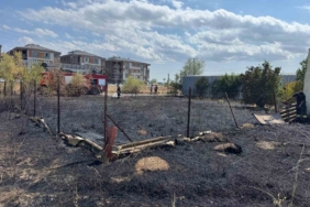 Tekirdağ’da çocuklar yangın çıkarıp kaçtı