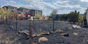 Tekirdağ’da çocuklar yangın çıkarıp kaçtı