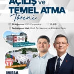 Ataşehir Belediyesi’nde temel atma ve açılış törenleri yapılacak