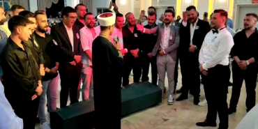 Damada ölmeden cenaze töreni düzenlediler