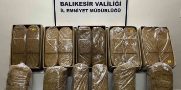 Balıkesir’de uyuşturucu ve kaçak tütün operasyonları: Çok sayıda uyuşturucu madde ele geçirildi