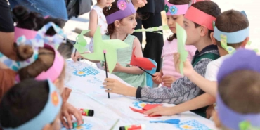 Minikler atölye keyfini çıkardı