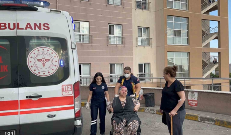 Tekirdağ’da kiracının biber gazlı dehşeti kamerada