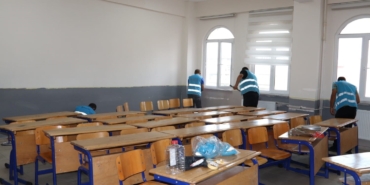 Balıkesir’deki okullar el birliğiyle yenilendi: Denetimli serbestlik yükümlülerinden eğitime katkı