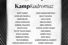 Beşiktaş’ın, St. Patrick’s maçı kamp kadrosu belli oldu