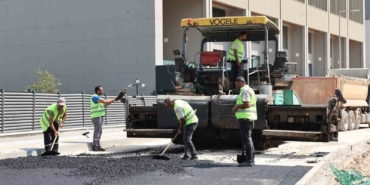 Balkan Mahallesi’nde yollar asfaltlanıyor