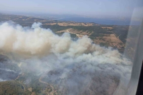 Kocaeli’de ormanı yangını nedeniyle Akçat köyü boşaltılıyor