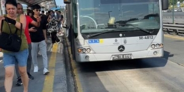 İstanbul’da metrobüs arızası