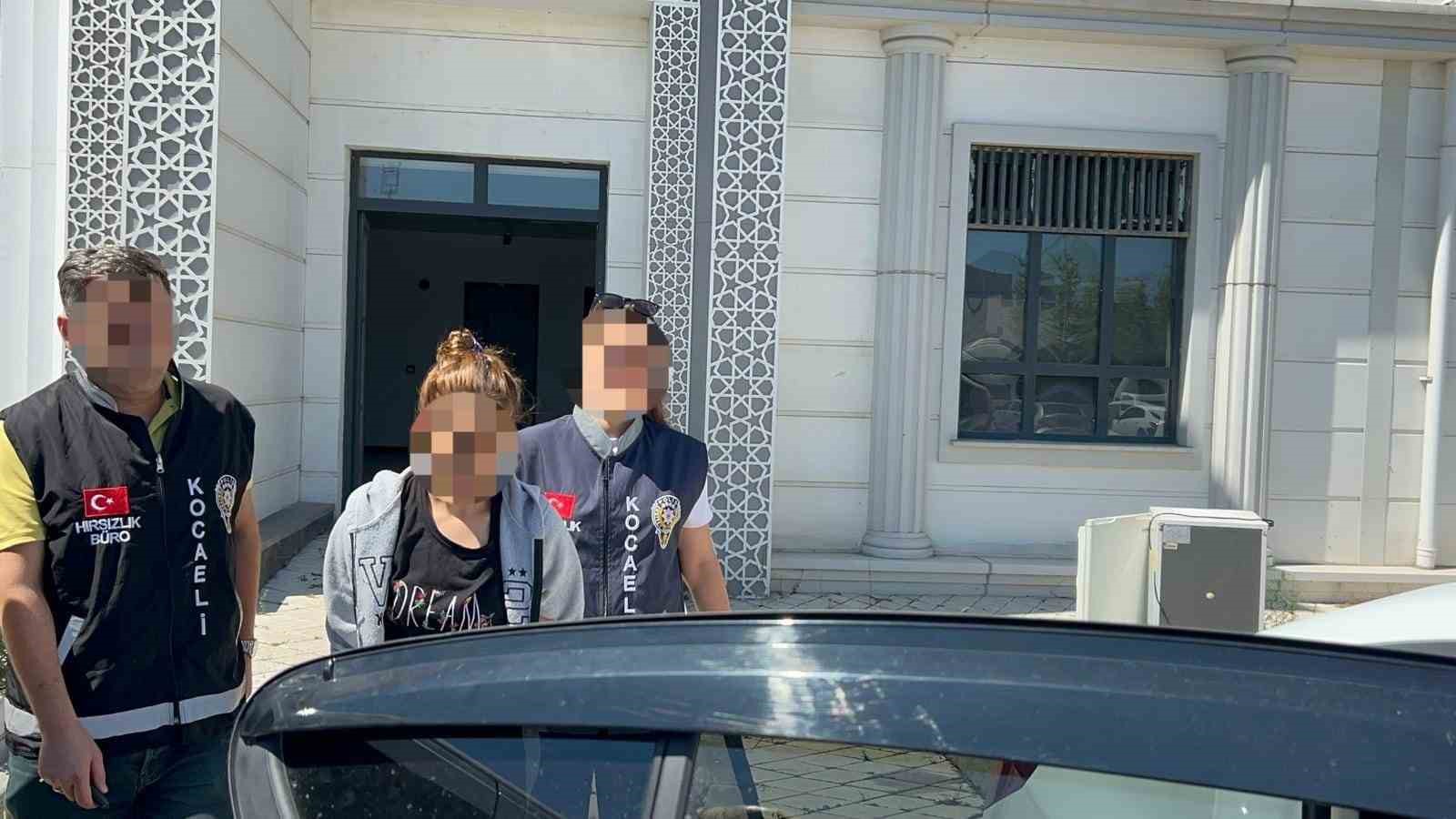 84 suç kaydı bulunan kadın, 500 bin TL’lik vurgunda yakalandı