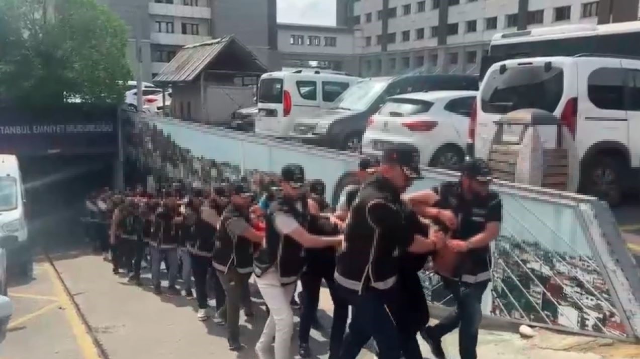 İstanbul merkezli 3 ilde suç örgütü operasyonu: 18 gözaltı
