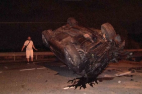 Hurdaya dönen cipten burunları kanamadan çıktılar