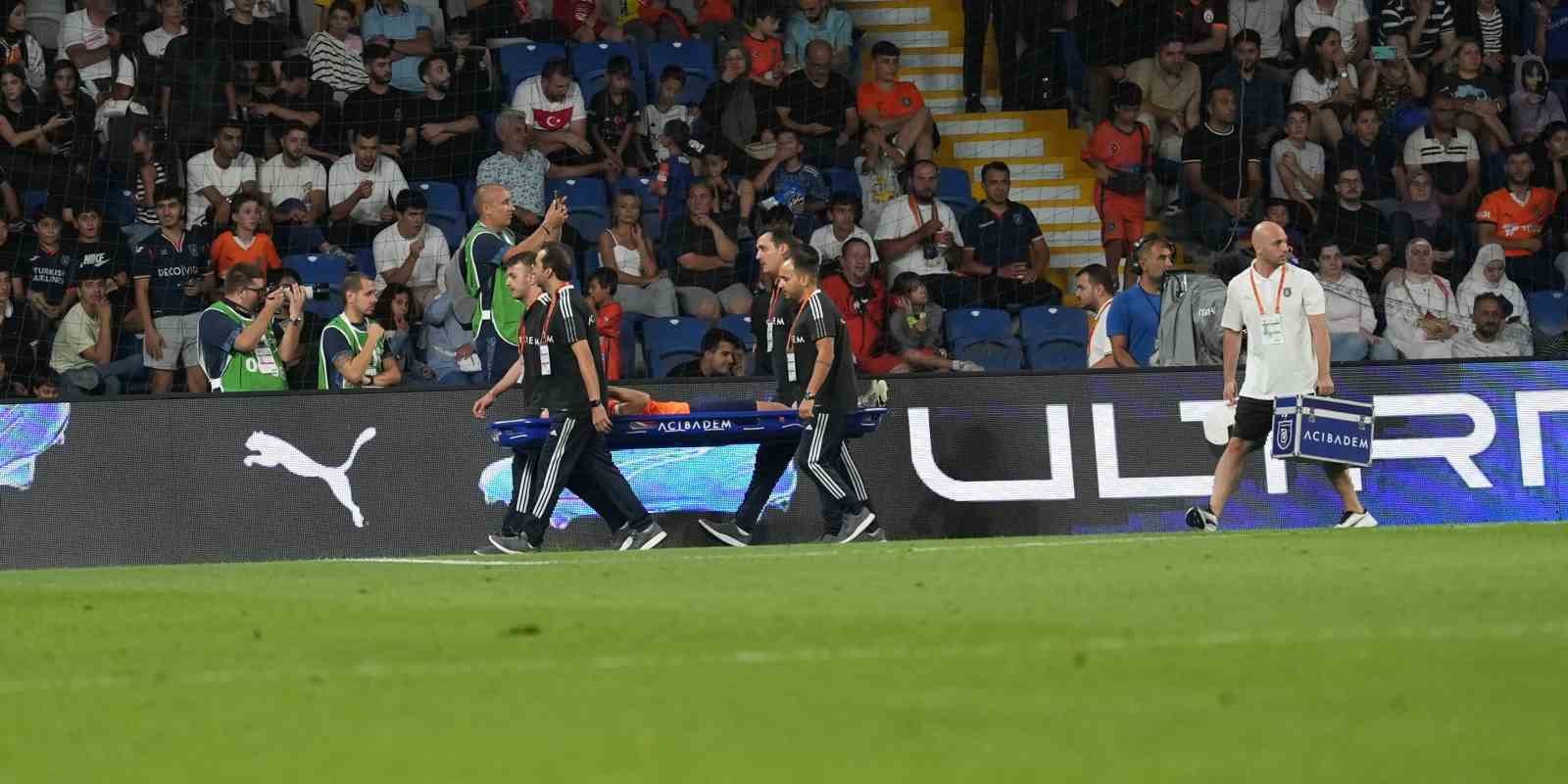 Leo Duarte, sakatlanarak oyuna devam edemedi