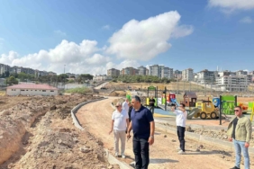 Malta Parkı ve çevresinde asfaltlama ile düzenleme çalışmaları sürüyor