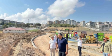 Malta Parkı ve çevresinde asfaltlama ile düzenleme çalışmaları sürüyor