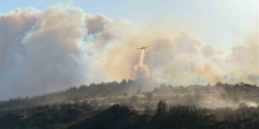 Gelibolu’da çıkan orman yangınında Yolağzı köyü tedbiren tahliye ediliyor