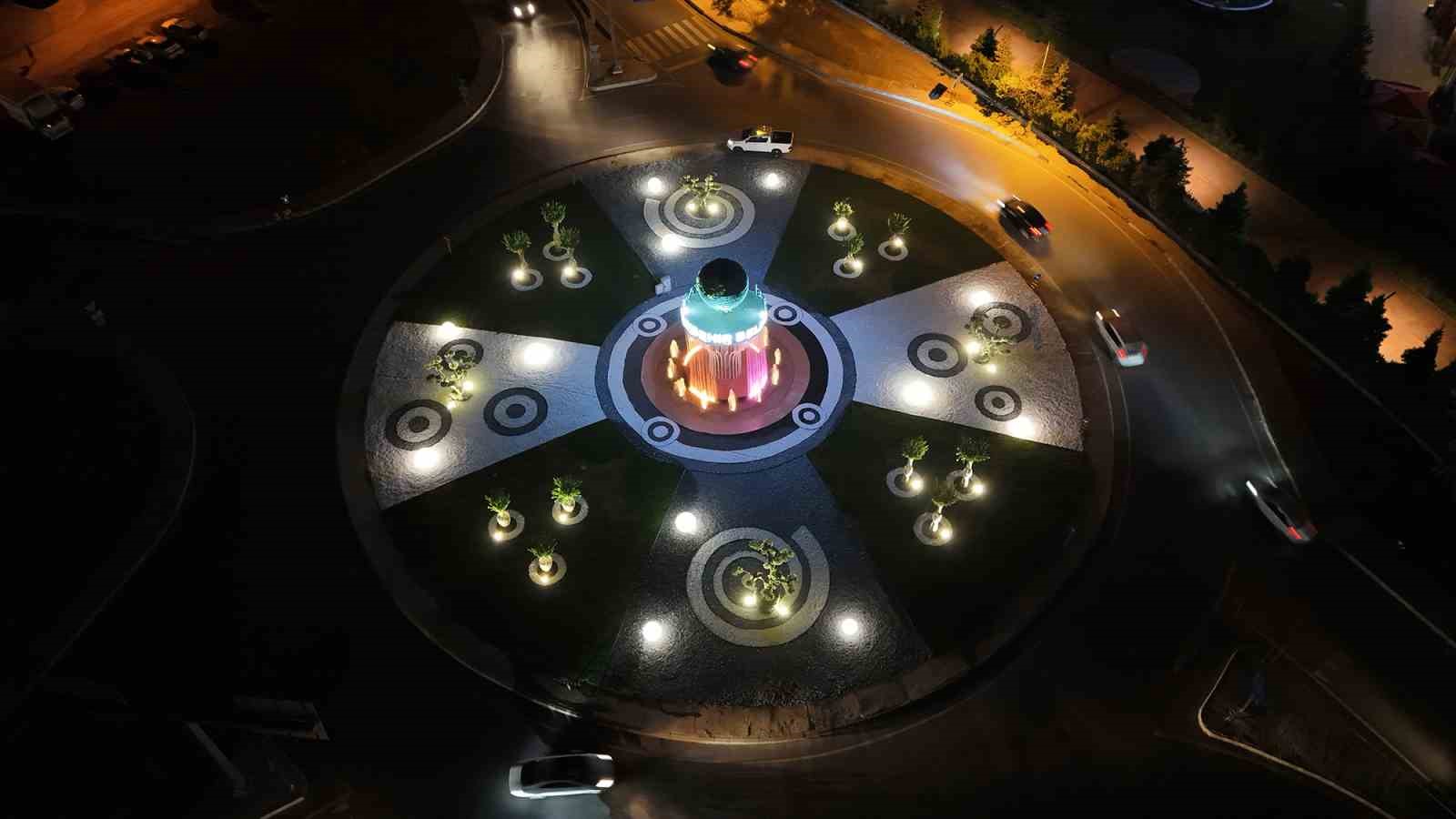 Sapanca’da otoyol çıkışı artık bir sanat eseri gibi