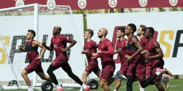 Galatasaray, Kayserispor maçı hazırlıklarına ara vermeden başladı