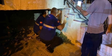 Darıca’da doğal gaz borusu patladı, mahalleyi gaz kokusu sardı