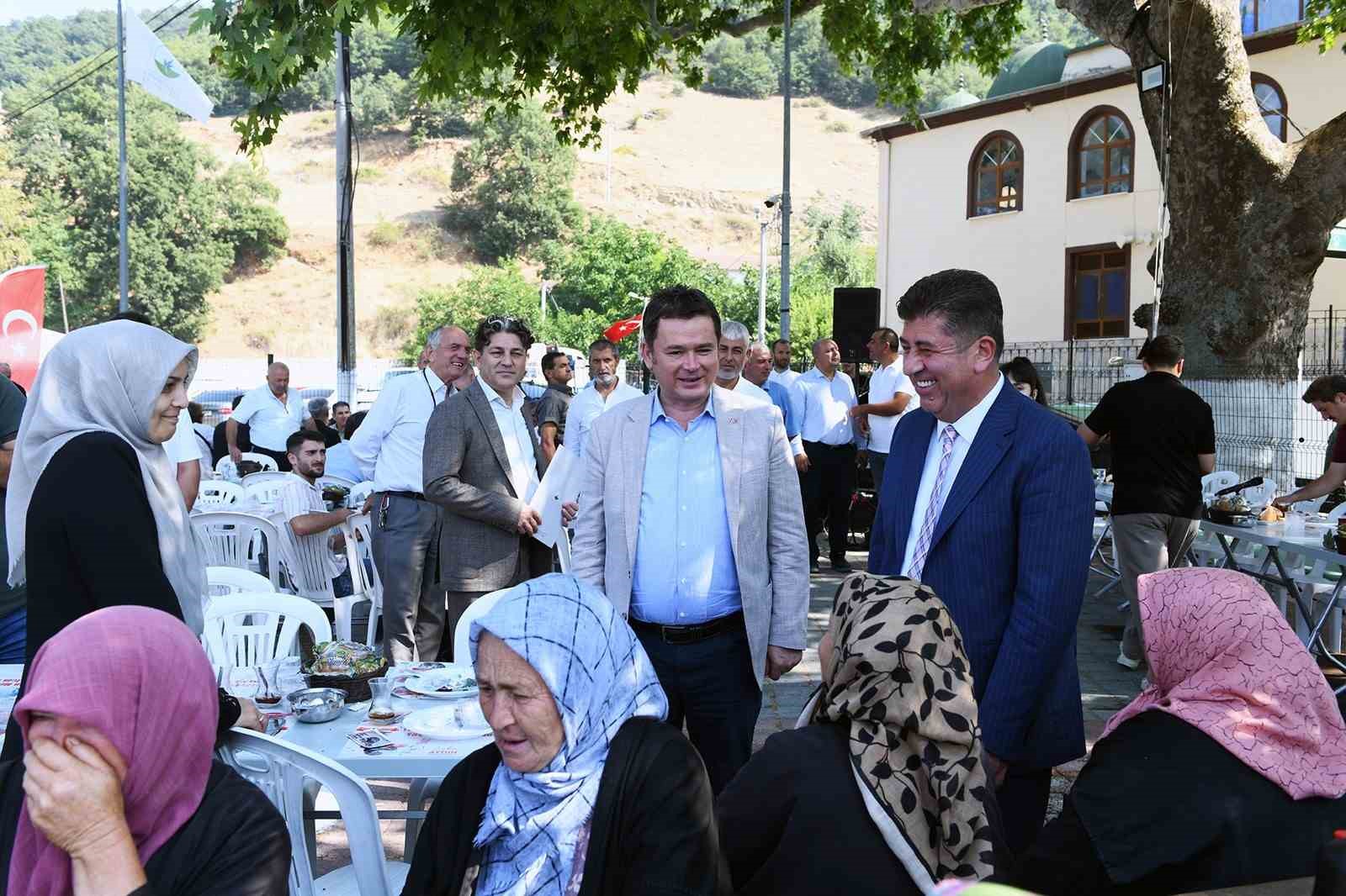 Başkan Erkan Aydın Mürseller’de vatandaşla buluştu