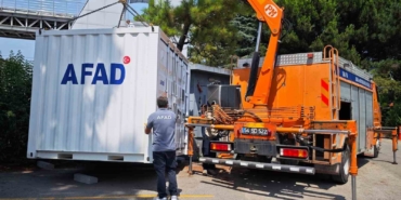 AFAD tarafından Sakarya’ya 4 afet konteyneri kuruldu