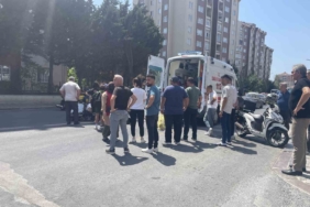 Yaya geçidinden geçen çocuğa otomobil çarptı: 1 yaralı