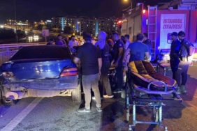 Arnavutköy’de feci kaza: 3 yaralı