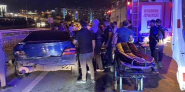 Arnavutköy’de feci kaza: 3 yaralı