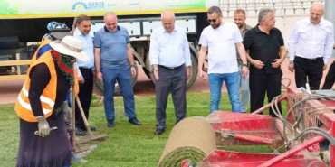 Alaettin Kurt Stadyumu yeni sezona hazırlanıyor
