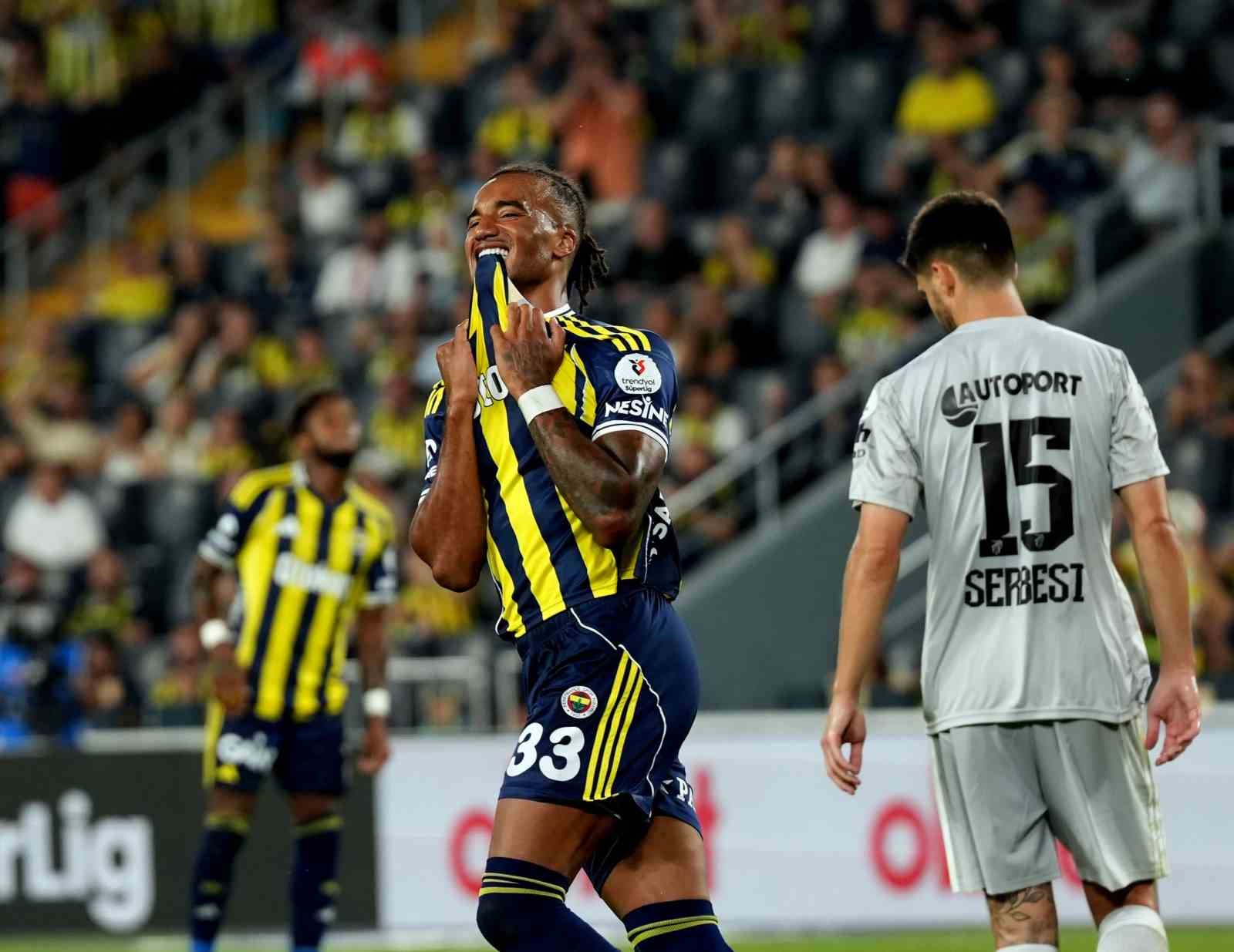 Archie Brown, Fenerbahçe’deki 2. golünü attı