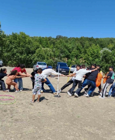 Manyas İlçe Müftülüğü yıl sonu şenliği coşkuyla kutlandı