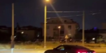 Ehliyetsiz sürücünün drifti pahalıya patladı